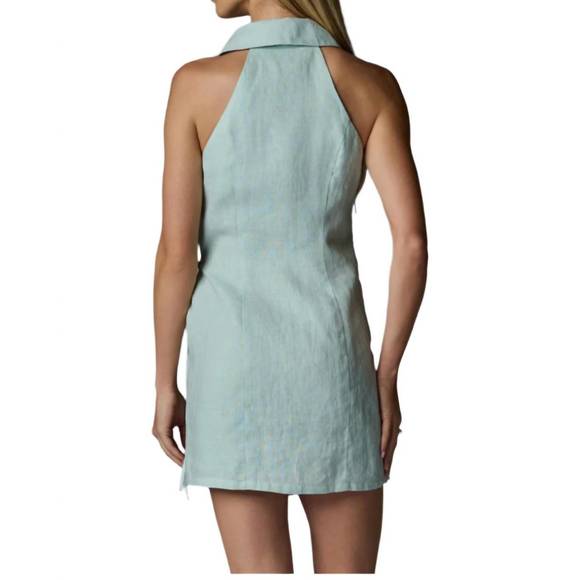 NEW HEVRON lauren dress in seafoam